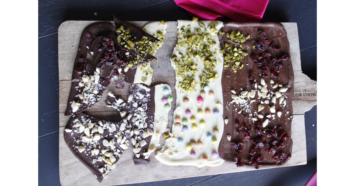 Maxi tablette aux 3 chocolats