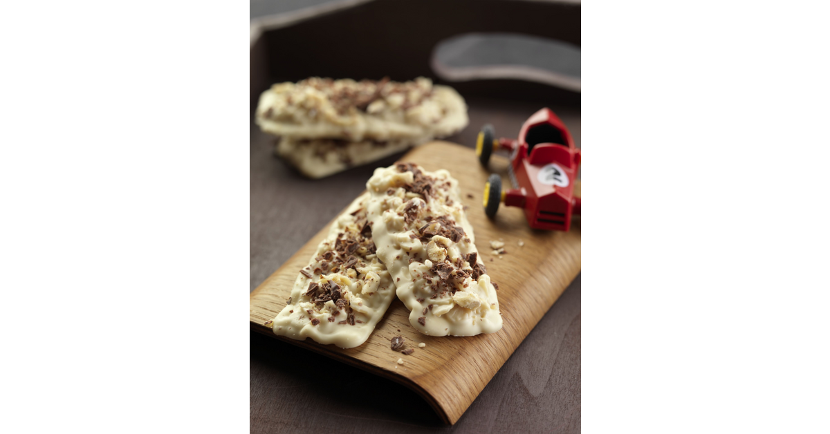 Croquants au chocolat blanc et fruits secs