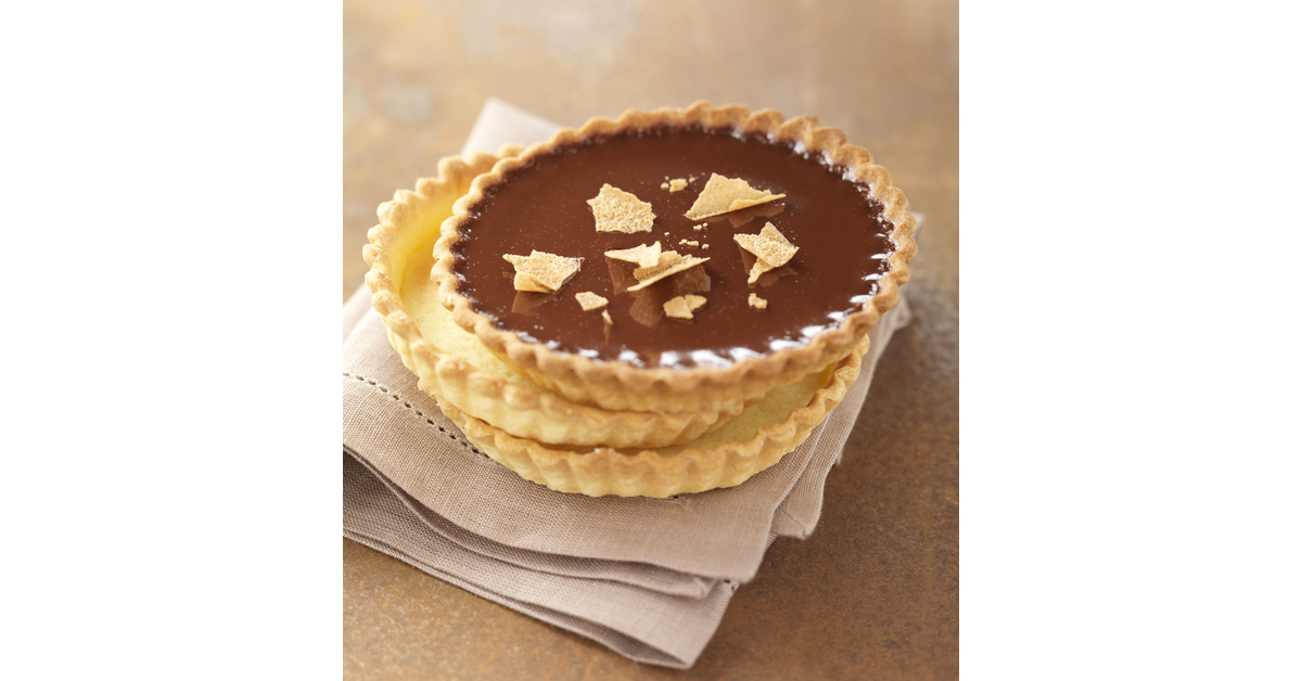 Tartelettes fondantes chocolat caramel