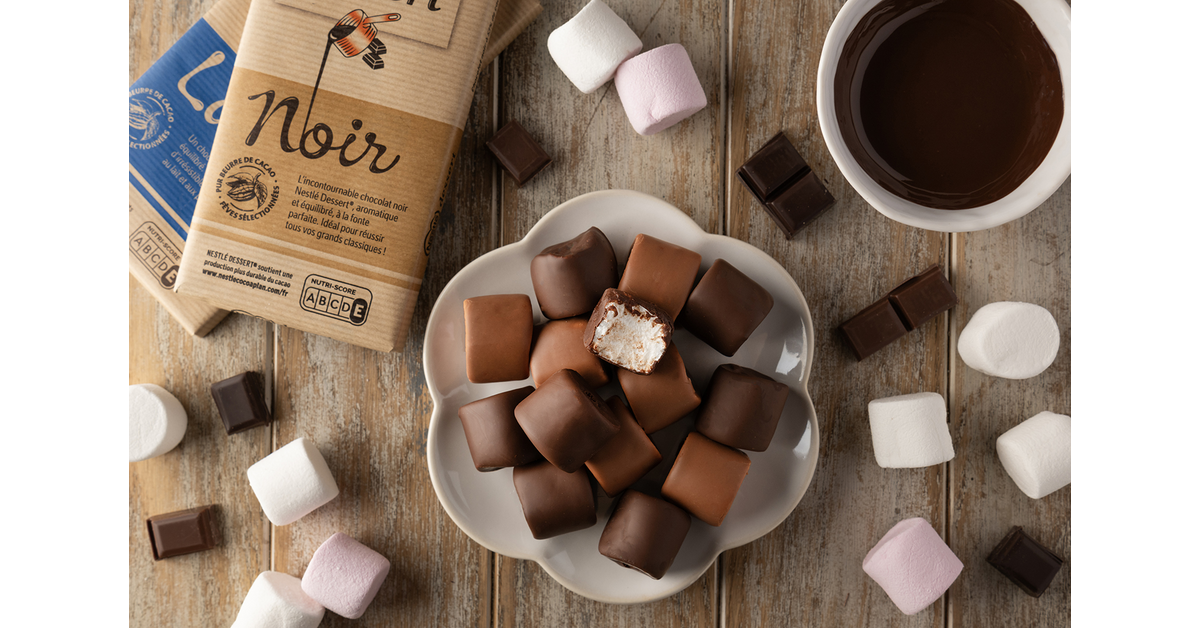 Marshmallows au chocolat