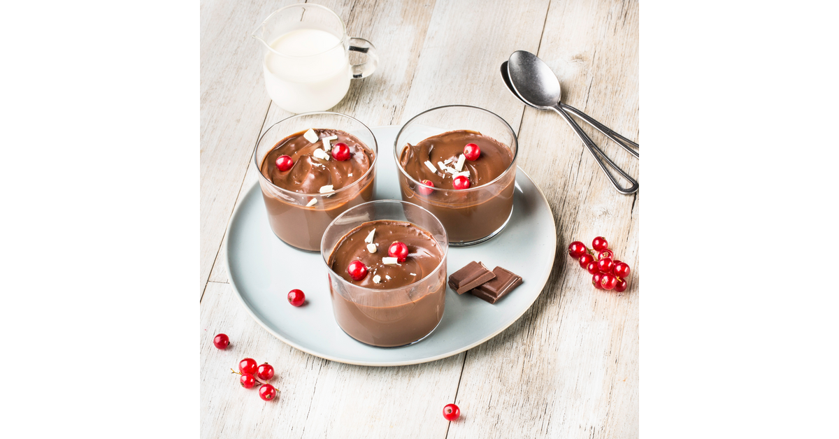 Crème pâtissière au chocolat au Companion Tefal
