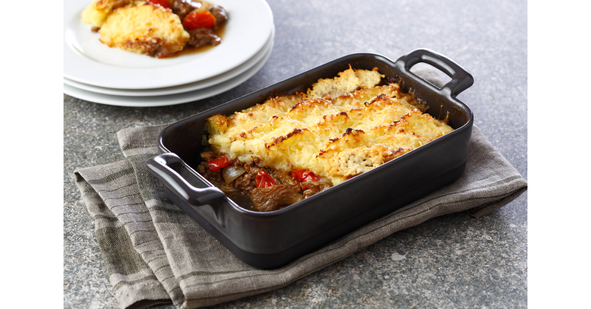 Hachis parmentier aux champignons et parmesan