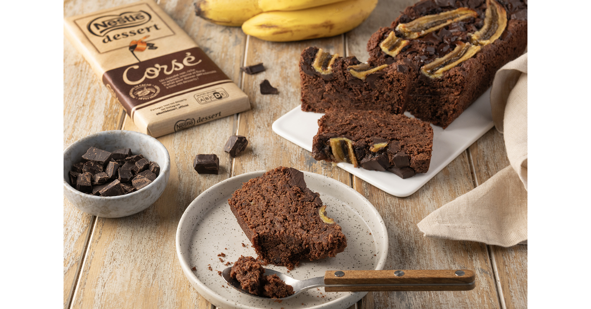 Banana bread chocolat Corsé