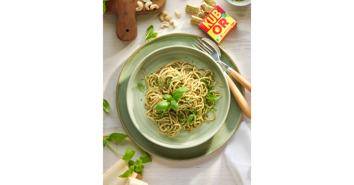 Pâtes au pesto