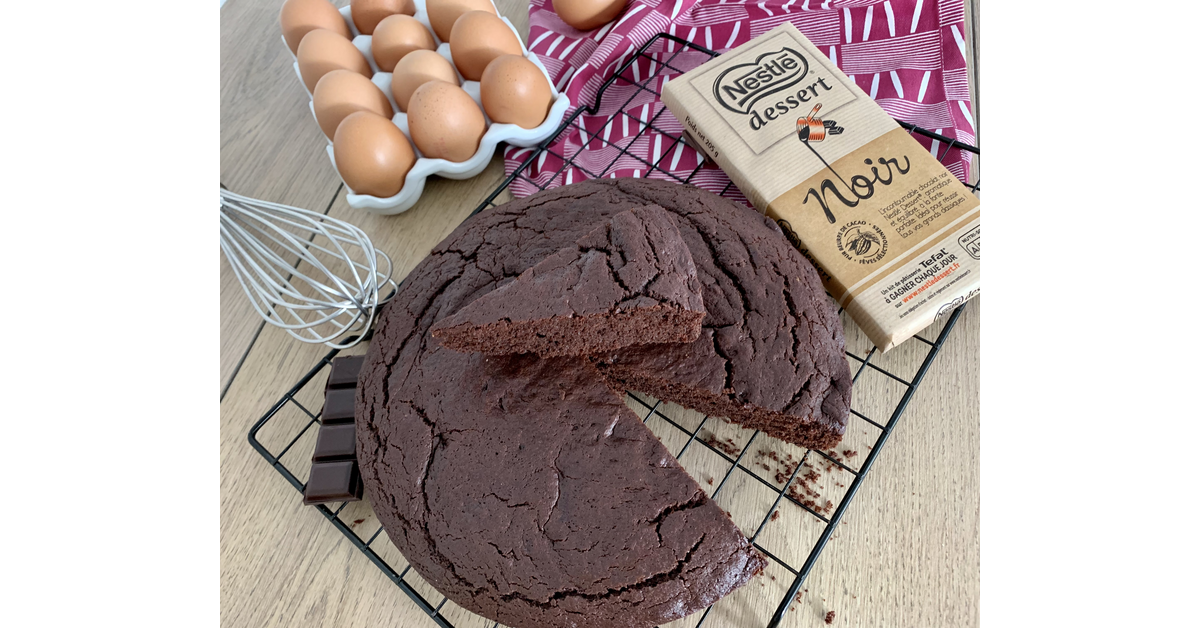 Moelleux au chocolat facile