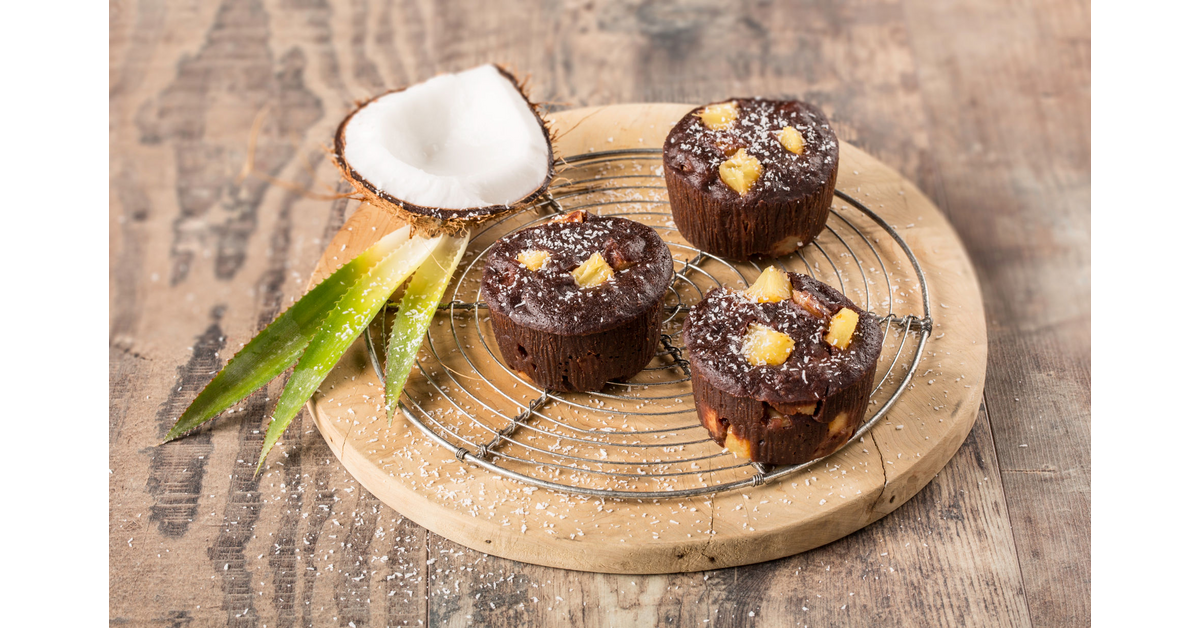 Moelleux ananas chocolat noix de coco Cookeo
