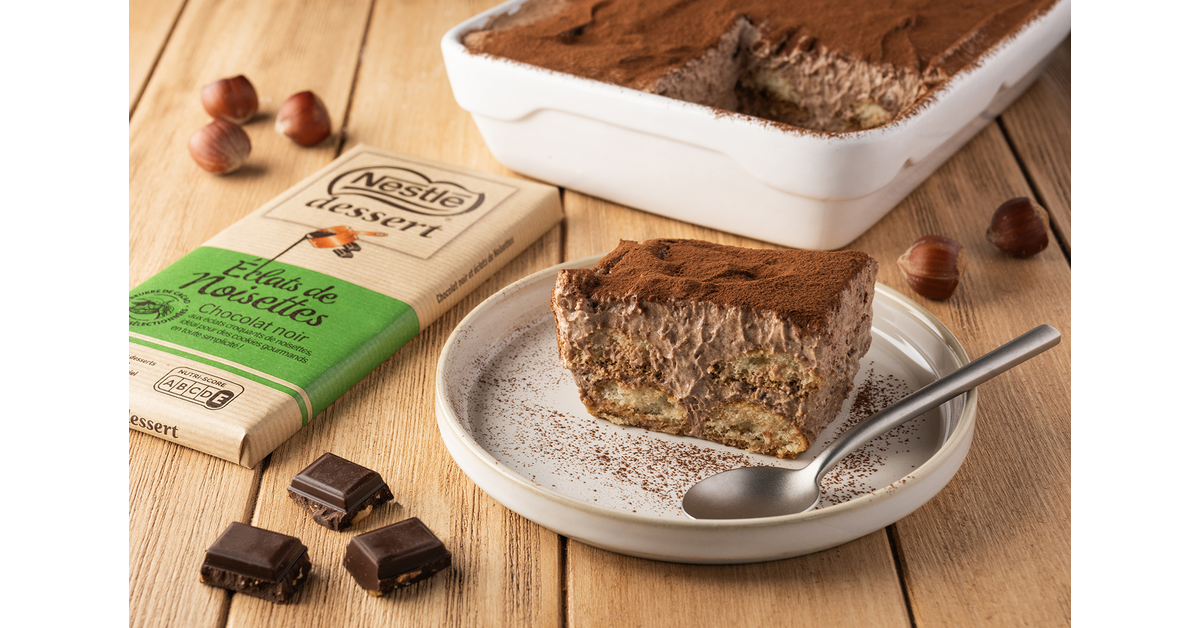 Tiramisu choco noisette
