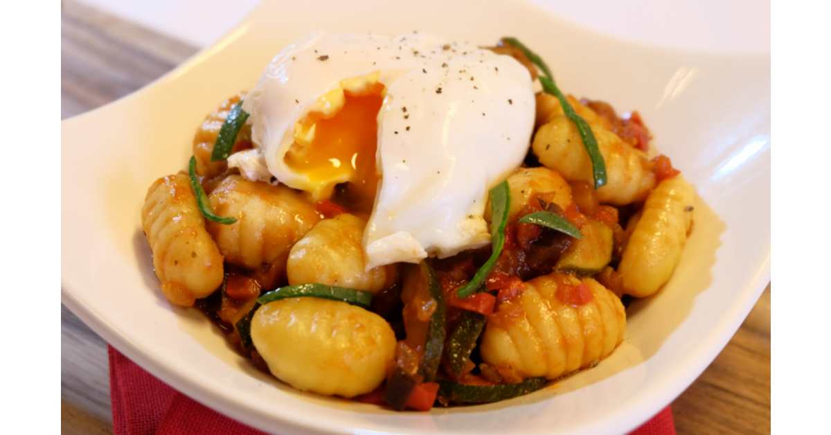 Gnocchis aux légumes du soleil