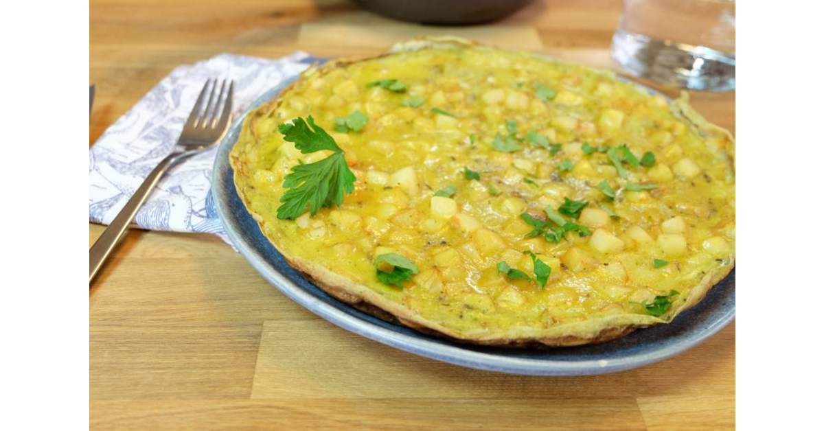 Omelette aux pommes de terre