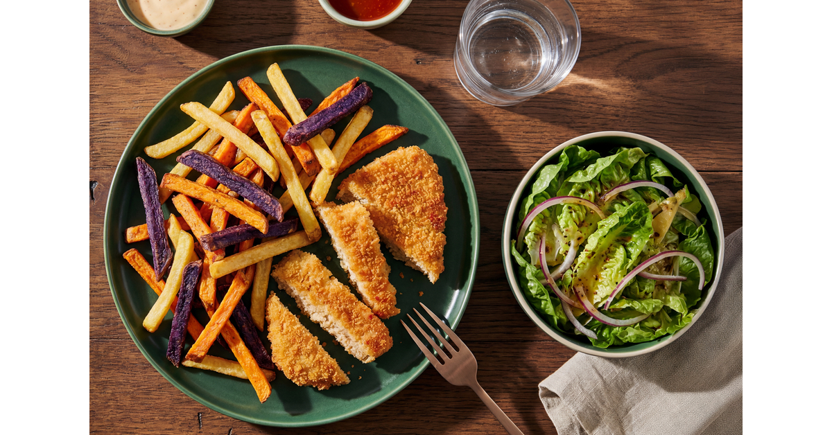 Trio de frites et la Panée