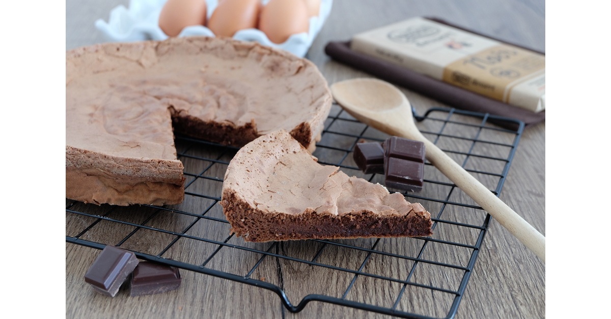 Gâteau léger au chocolat en 3 ingrédients