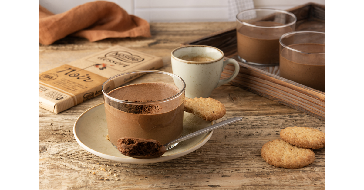 Mousse au chocolat noir
