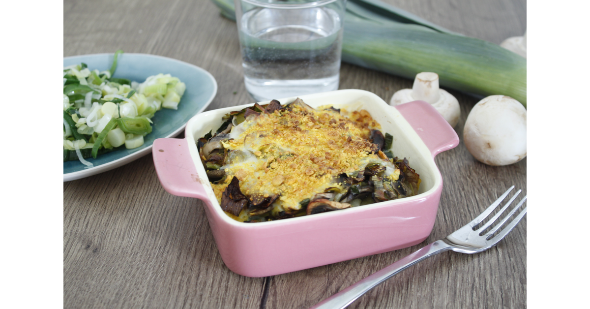 Lasagnes croustillantes aux légumes au air fryer