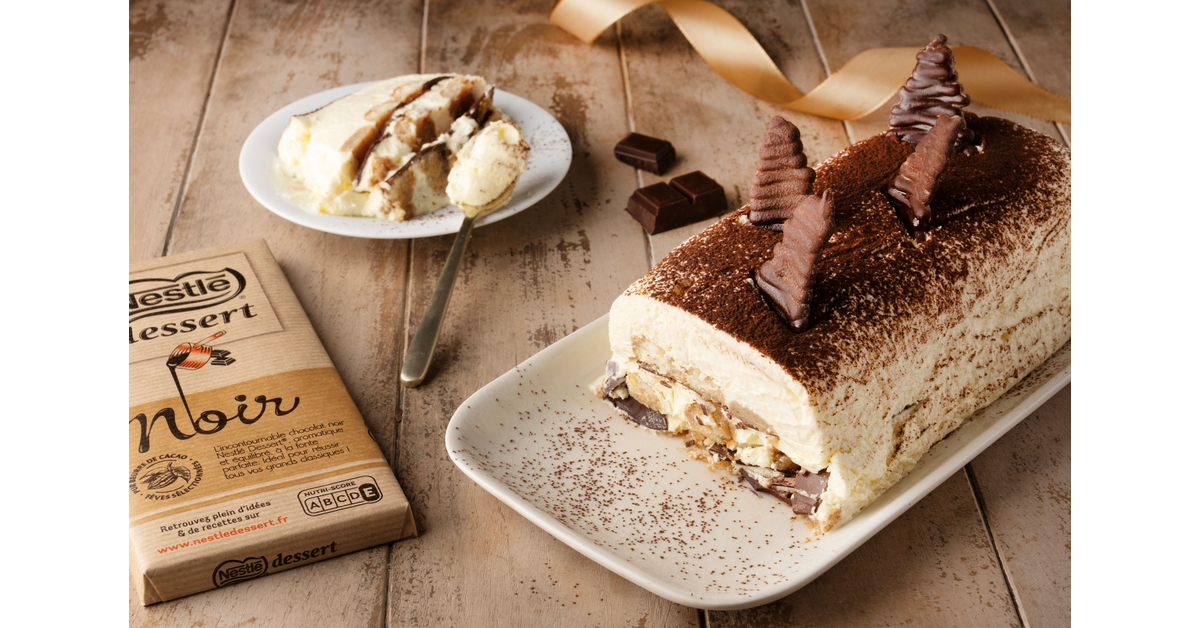 Bûche choco - tiramisu