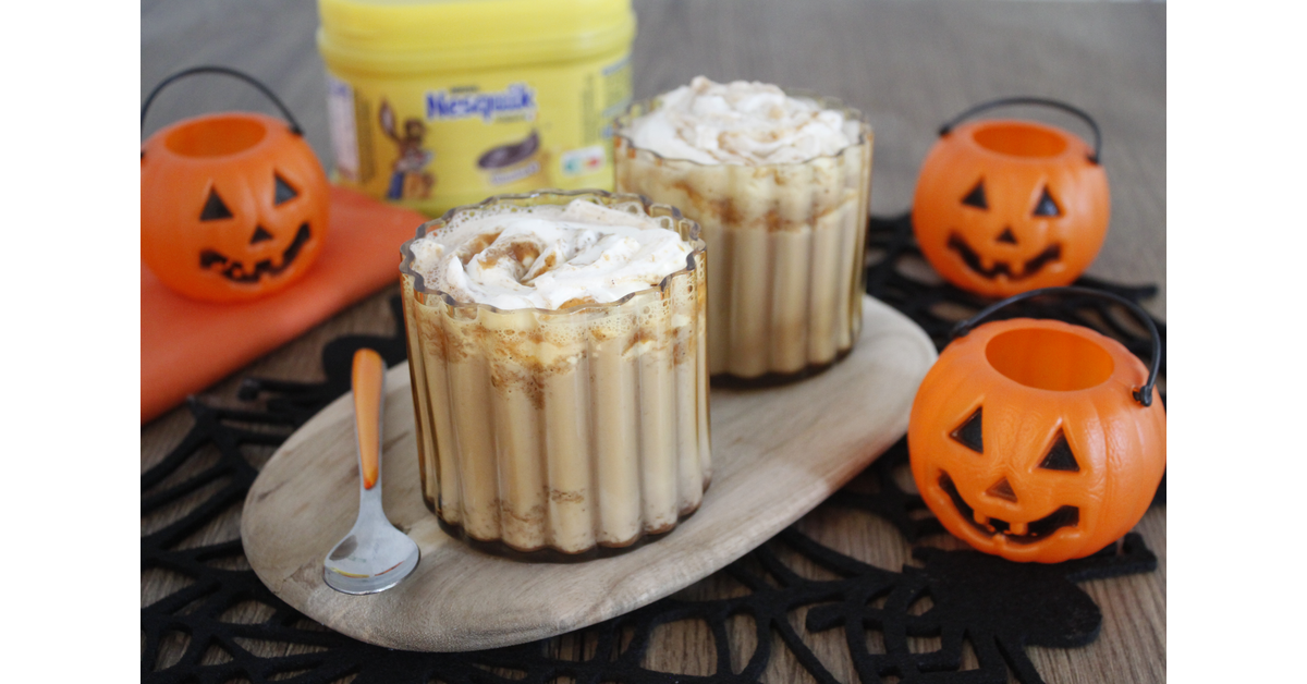 Boisson Nesquik d'halloween