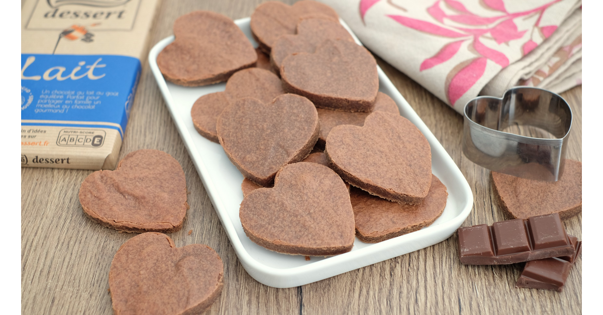 Petits biscuits moelleux au chocolat