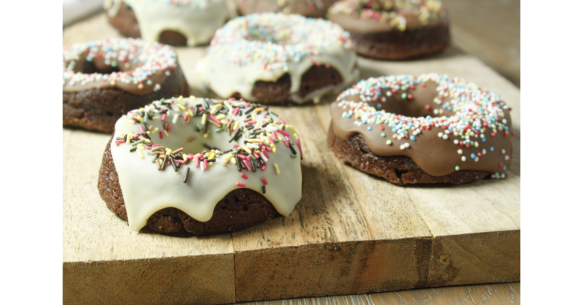 Moelleux au chocolat façon donuts