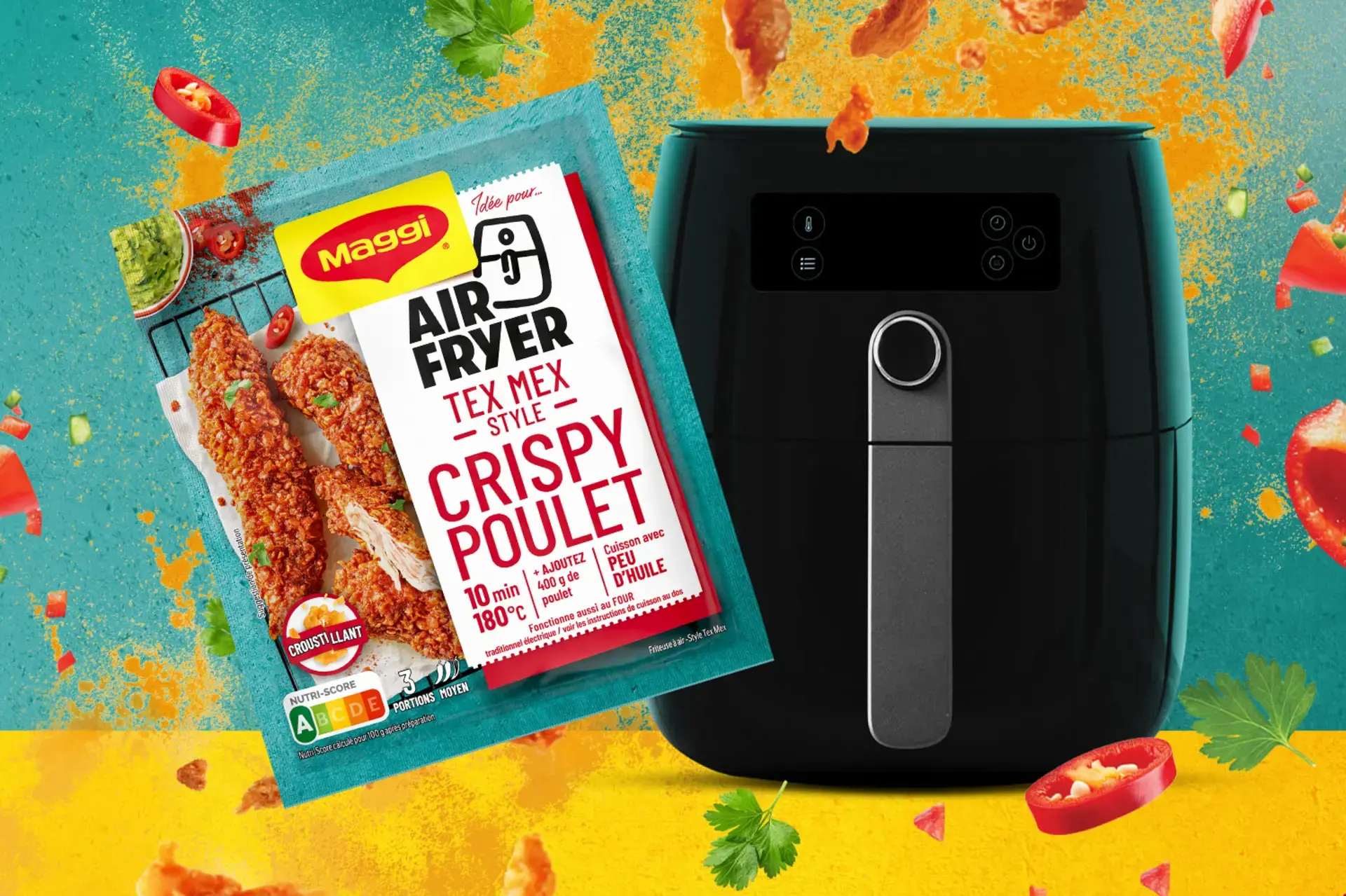 MAGGI Air Fryer Crispy Poulet Tex