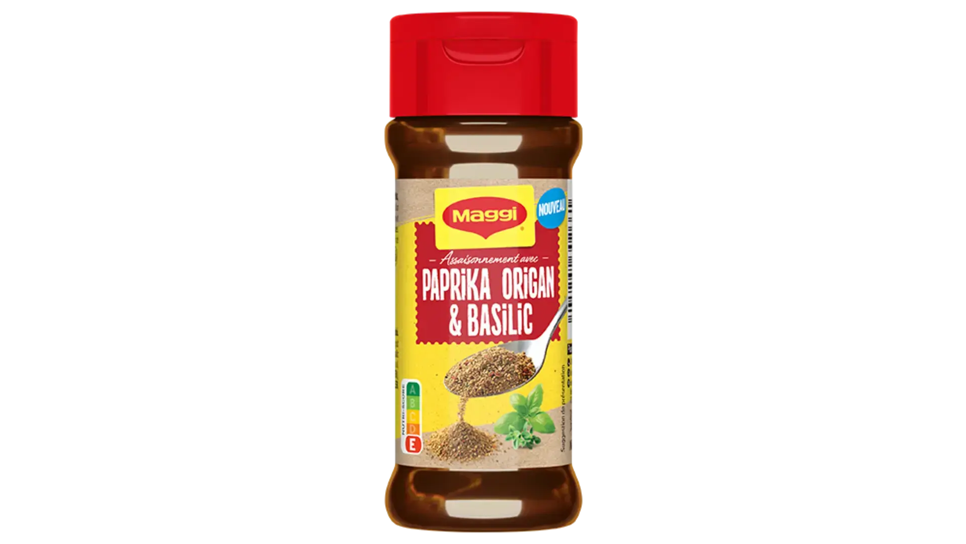 L’Assaisonnement Poudre Paprika, Origan et Basilic