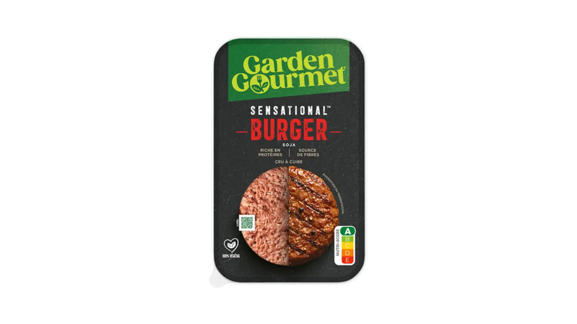 A Garden Gourmet burger