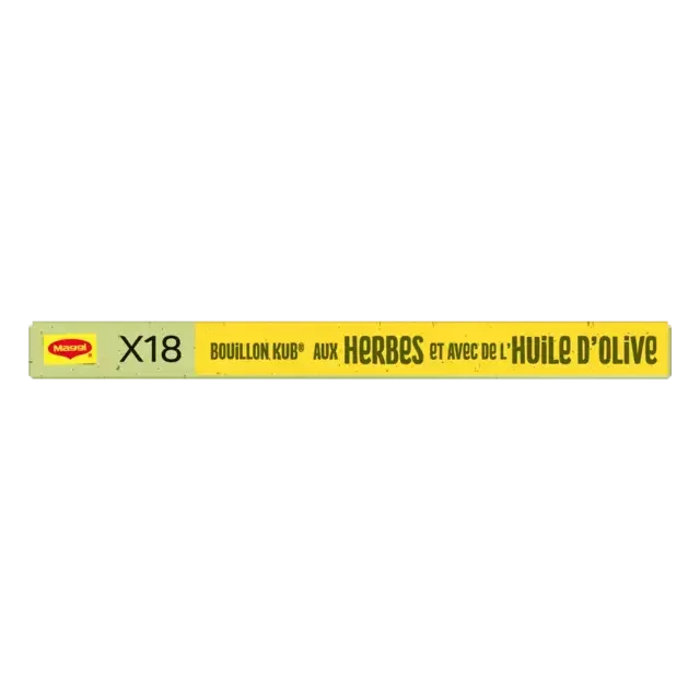 MAGGI Bouillon H Herbs And Olive Oil Carton 20x180g FR
