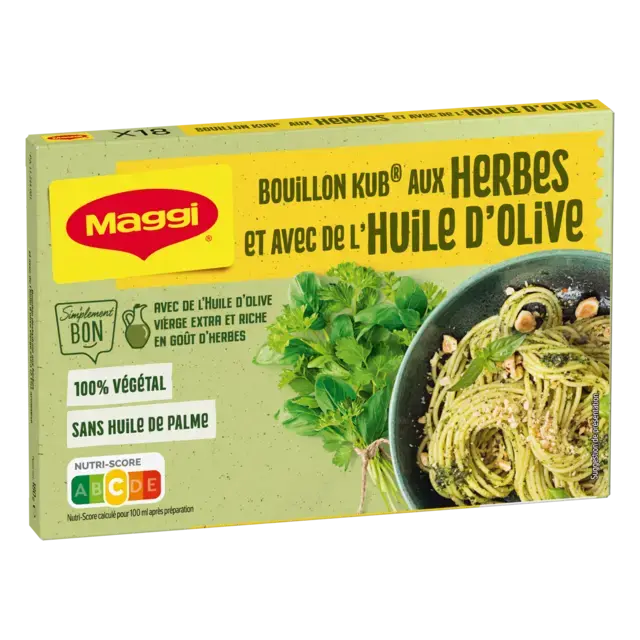 MAGGI Bouillon H Herbs And Olive Oil Carton 20x180g FR