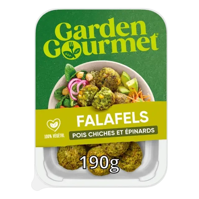 GARDEN GOURMET Falafel Epinards 190g