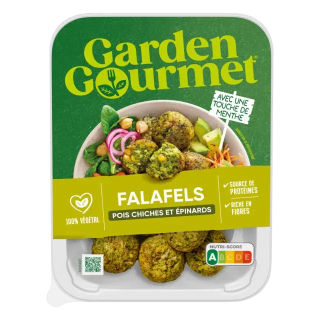 GARDEN GOURMET Falafel Epinards 190g