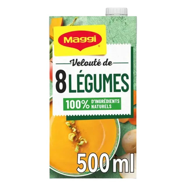 MAGGI Liquid Soup 8 Vegetable Brick 12x500ml FR