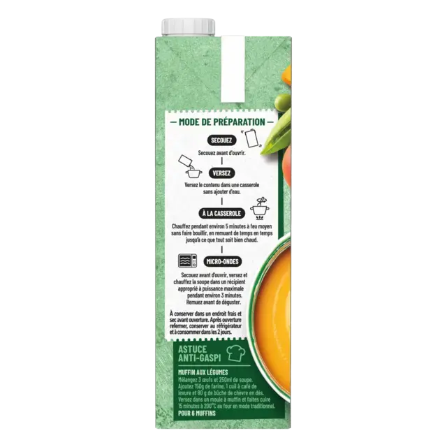 MAGGI Liquid Soup 8 Vegetable Brick 12x500ml FR