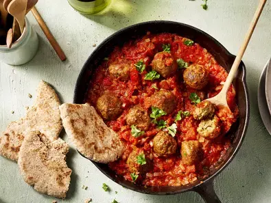 Falafels à la tomate