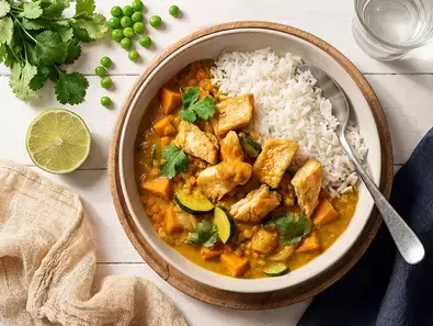 Curry lentilles émincés Garden Gourmet