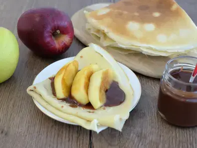 Crepes au lait concentré
