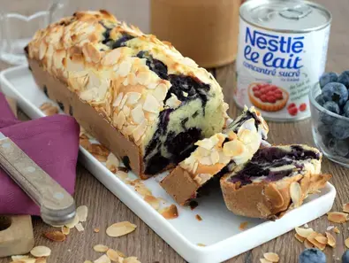 Cake aux myrtilles