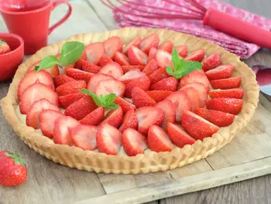 Tarte aux fraises