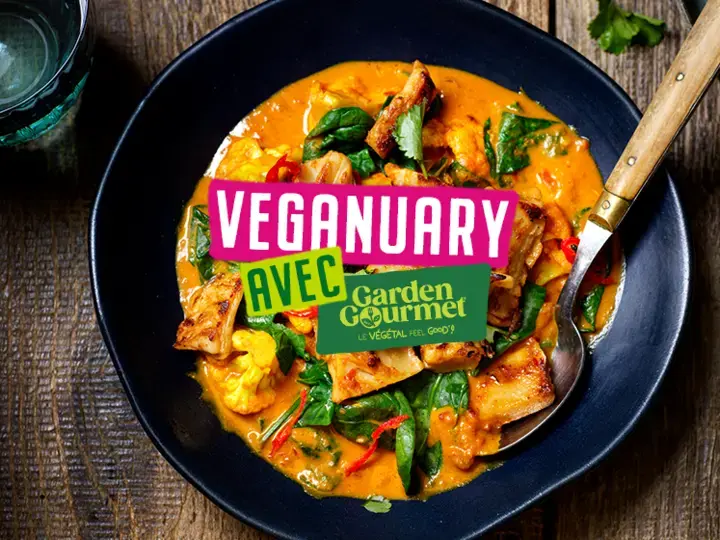 Visuel pour article Veganuary Garden Gourmet