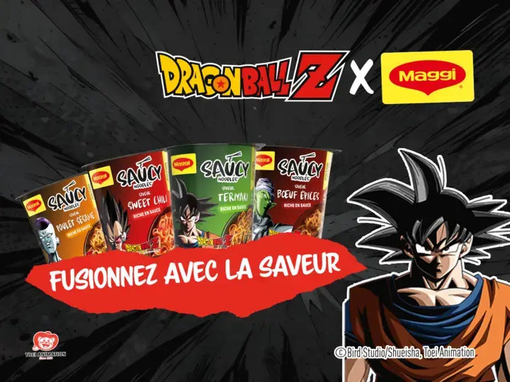 L'édition limitée Dragon-ball Z x MAGGI®
