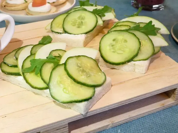 Concombre toast