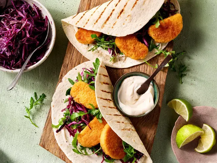 Vegan Nuggets Wrap