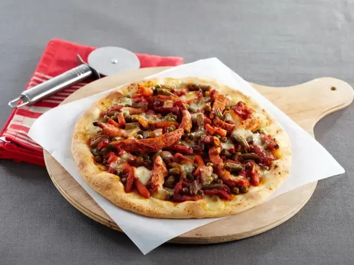 Pizza poulet bacon