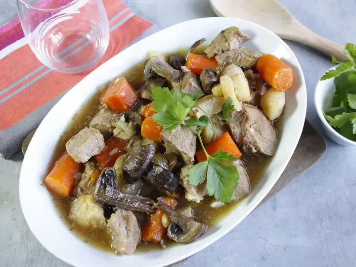 Veau aux légumes Cookeo