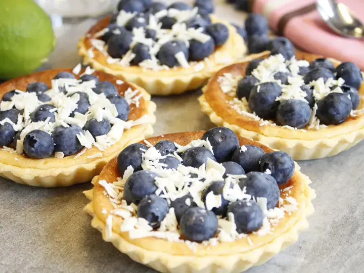Tarte aux myrtilles