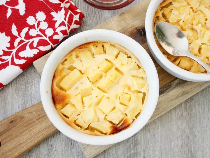 Flan ananas