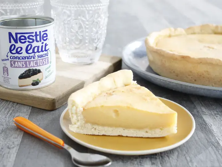 Flan sans lactose