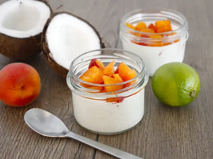 Creme coco citron vert abricot