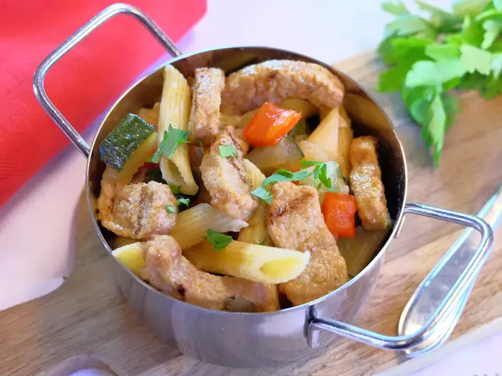 Pâtes aux légumes