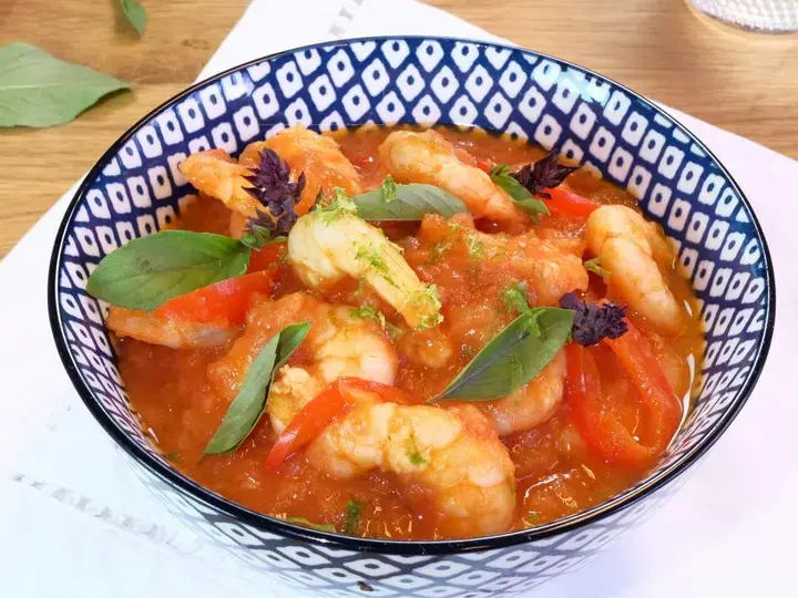 Thai crevettes