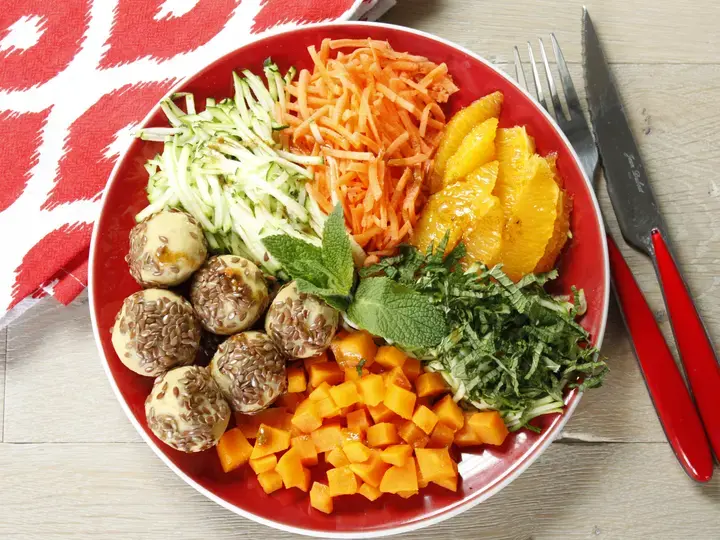 Buddha bowl épicé