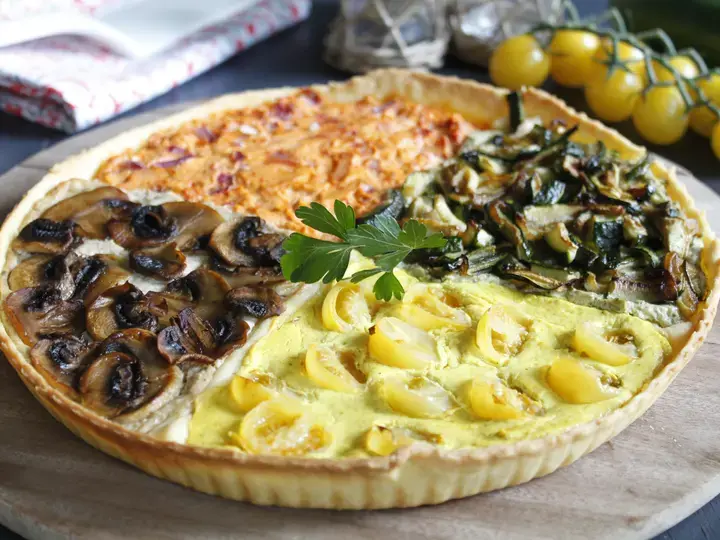 Quiche 4 saisons