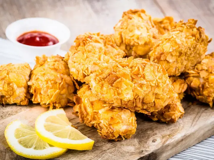 Poulet pané